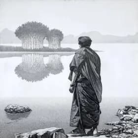 Bring Home a Timeless, Meticulous Pen & Ink Painting | Curated art by Indian Artists