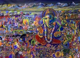 Artist Arun Kumar Mishra