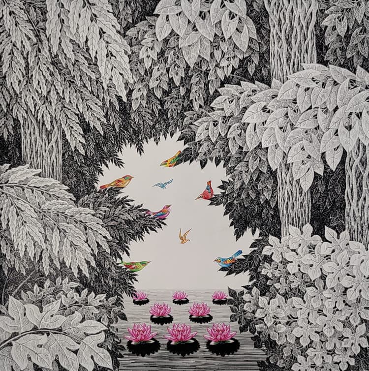 Where Silence Blossoms by Umakant Kanade